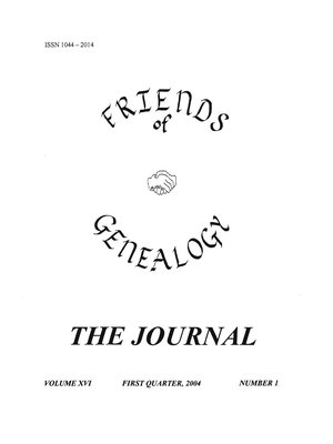 cover image of The Journal Volume 16, No. 1 to 4